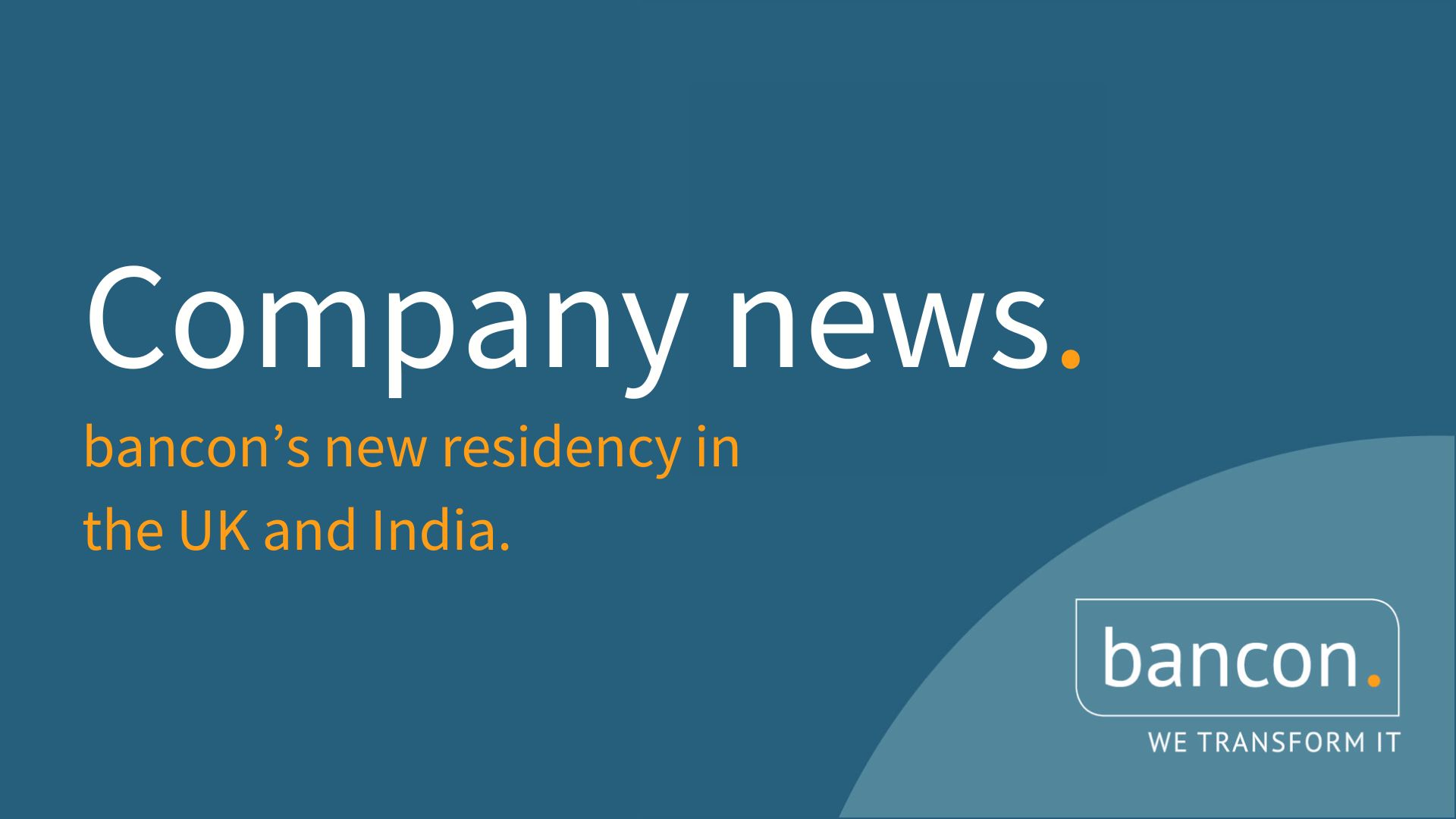 Investing in Our Team: bancon New Residency in SPACES  
