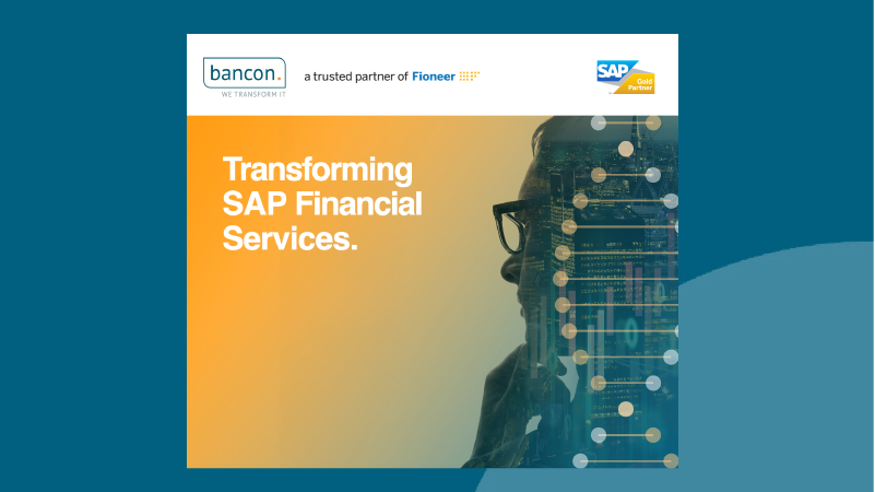 Transforming SAP Fioneer Financial Services